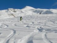 neve sciabile nonostante i numerosi passaggi