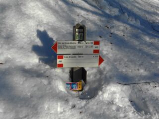 Quanta neve c'è e le stravaganze della segnaletica