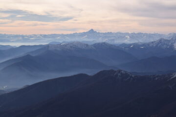 Panorama verso il Monviso