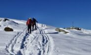 arrivo alla cima Durand 2092mt.