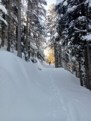 Nella cattedrale della neve (foto A. Valfrè).
