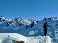Breve tratto a piedi per la punta 