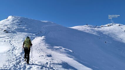  Verso la cima.
