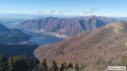  Panorama su uno spicchio del Lago di Como.