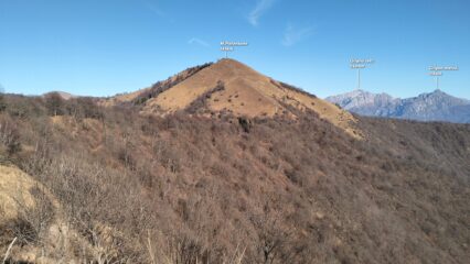  panorama sul M.Palanzone dal P.zo dell'Asino.