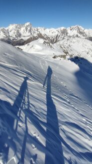 a breve distanza dal m. Charvet