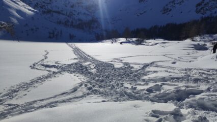 lago d'Arpy gelato 