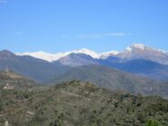 Dorsale del Toraggio innevata