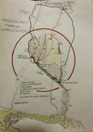 Topo della placca sospesa