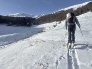 Vetta della Chaligne in vista 