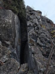 Il canyon (salito sulla destra)