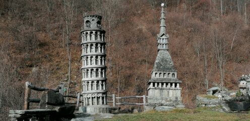 Sculture in pietra a Rivirin