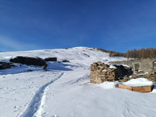 La Cima di Marta dopo la discesa 