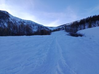 Salita verso il Passo di Garlenda 