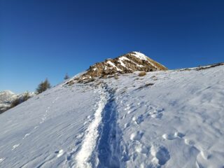 Salita verso il Monte Fronte' (m.2153)