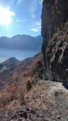Al termine della Scala Santa