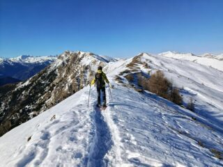 Sul crinale verso il Redentore e Saccarello 