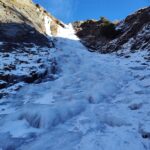 La cascata vista scendendo