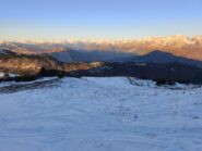 Tratto con poca neve a metà