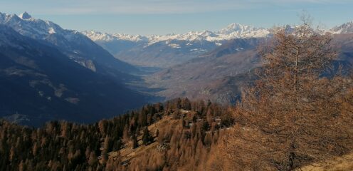 Vista sulla valle