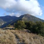 Il Poggio Ceresa dalla cresta di salita 