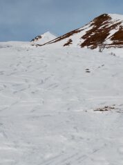 I pendii sovrastanti la prima rampa sopra il pontino di ferro