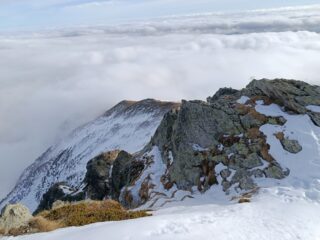 Discesa dal Pizzo d' Ormea 