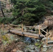 Ponte di collegamento tra un versante e l'altro 