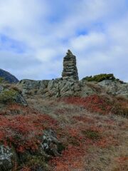 Arrivo omettone monte Ouille 