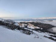 Vista sulle Rocce Rosse (poca neve)