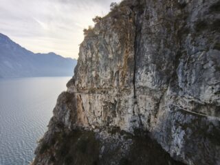 Tratto finale di ferrata