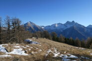 vista verso Mont Nery e Dames de Challand