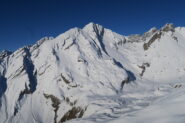 vista verso Monte Bianco, Grande Rochere, Grandes Jorasses, Aiguille de Bonalex