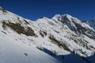 sulla sinistra il Col Citrin, a destra il Mont Flassin