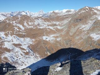 dalla cima verso l'Arp