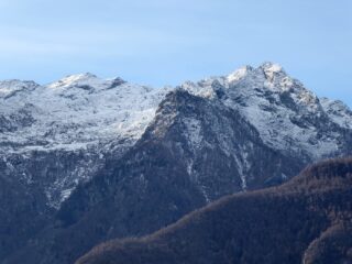 Uno sguardo verso monte.