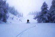 Sulla prima discesa