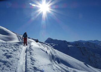 Verso la cima