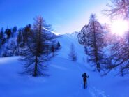 Pendio finale in vista