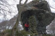 Il fungo di roccia della Pelà