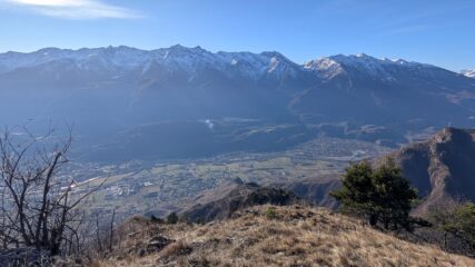 Vista sul gruppo dell'Orsiera Rocciavrè