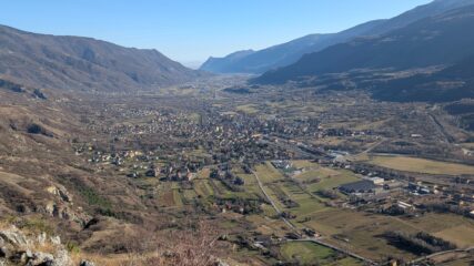 Vista sulla Bassa Val Susa