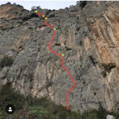Il tracciato della via