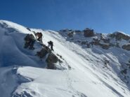 ultimo passaggio prima della vetta