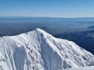 Dalla cima splendido colpo d'occhio su Vandalino e Rocca di Cavour