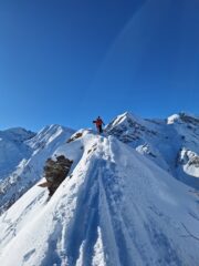Petit passage sport in partenza dalla cima