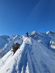 Petit passage sport in partenza dalla cima