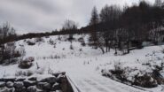 La situazione neve al ponte di Chateau