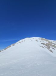 Pendio per scendere al Colle Serpentera
