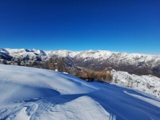 Ottimo panorama sulla Val Pellice